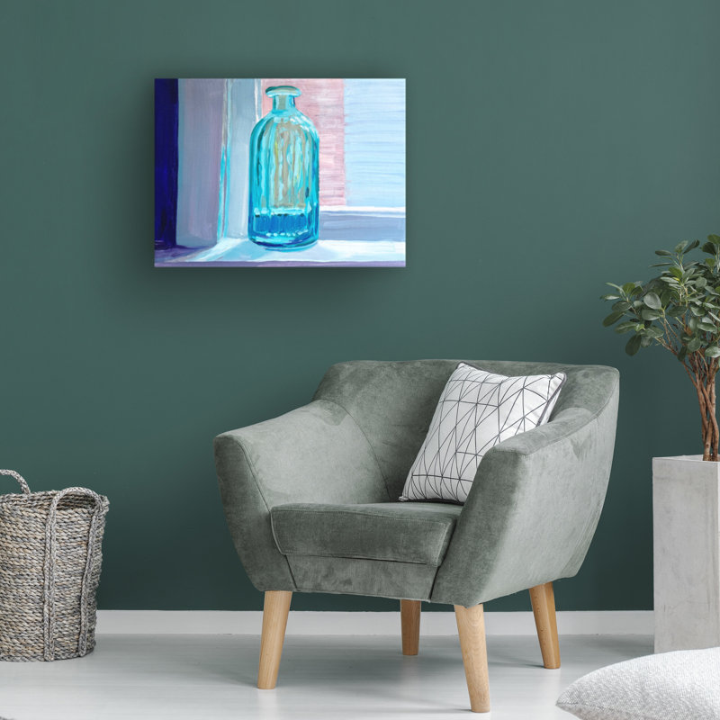 Bolog Key And Sea Sea Glass Canvas Art, 14" H x 19" W