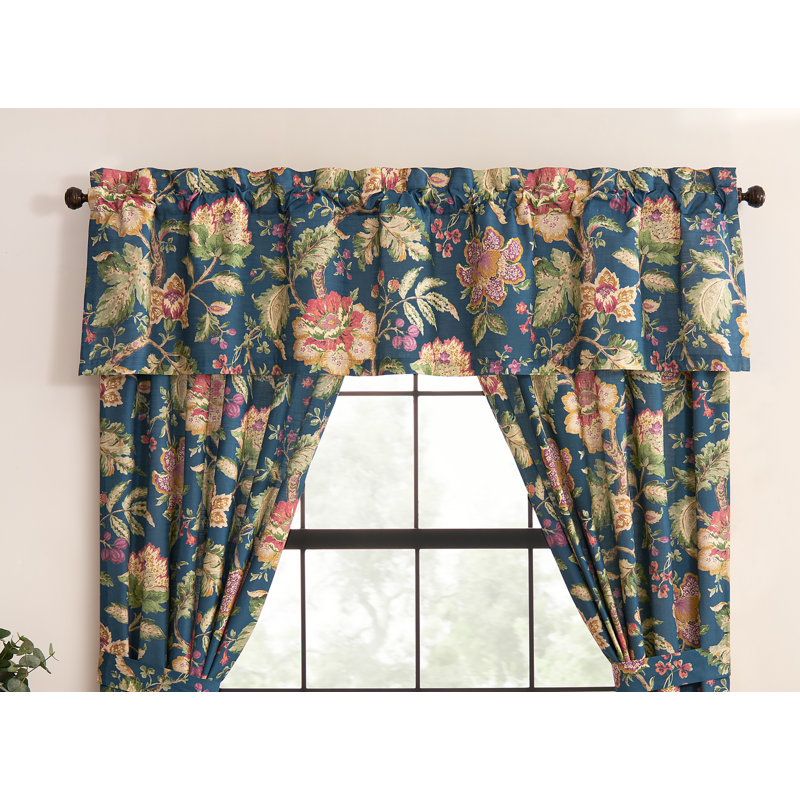 Secret Garden Tailored Window Valance