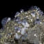 Galena on Pyrite - Mine Naica, Mexique