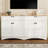 Mid-Century Buffet Cabinet with Rustic Handles-1383042610