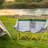 Lawn Chair With Stable Steel Frame And Pu Coated Cloth For Outdoor Use Folding Cup Holders Enjoyment