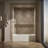 Bellwether Alcove 66" x 32" Soaking Bathtub-12048974