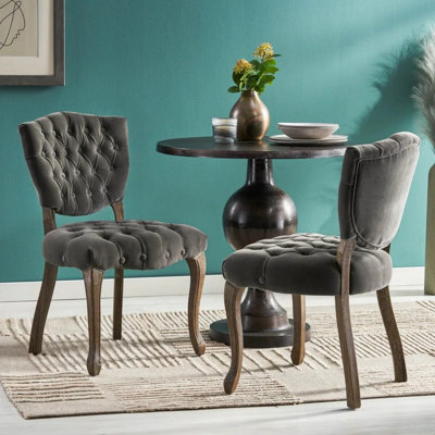 Richard Tufted Upholstered Parsons Chair