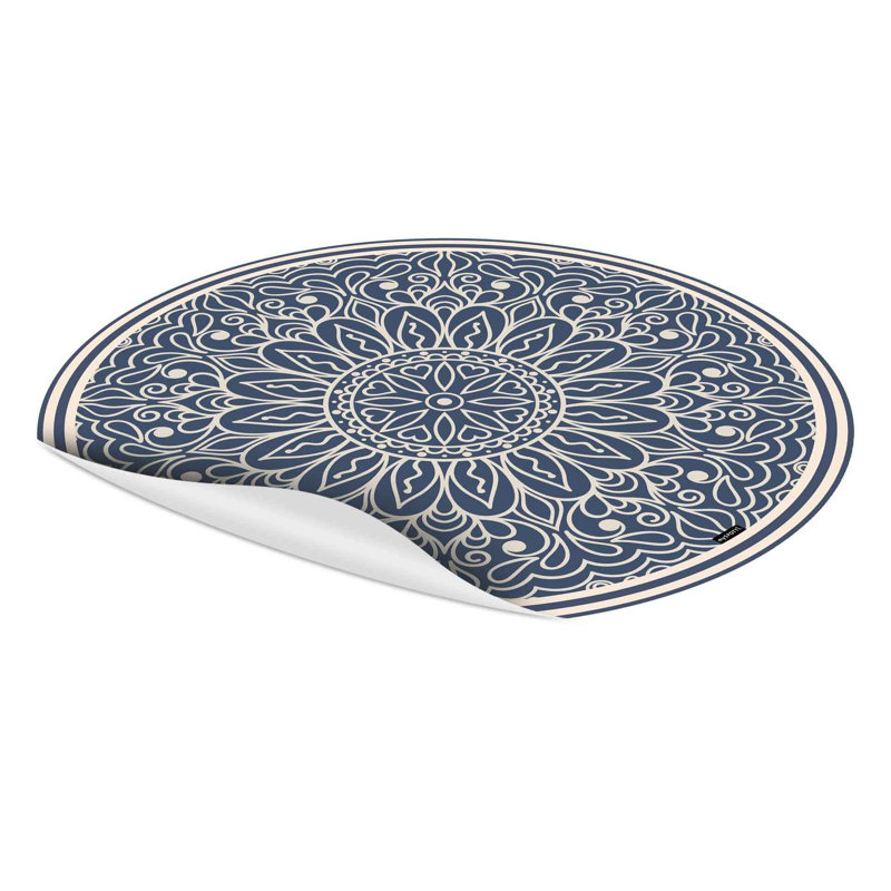 Hoboken Non-Slip Indoor Doormat, Round 68cm