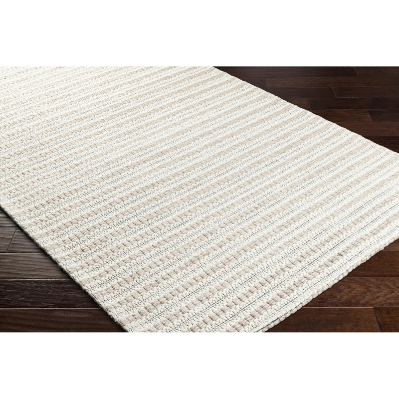 Empoli Striped Area Rug, Rectangle 2' x 3', Brown/Cream