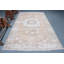 Grand tapis turc beige rétro en laine parfait pour la décoration intérieure et les espaces de vie surdimensionnés
