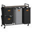 Metal Rolling Laundry Basket with Handles-1635715622