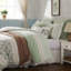 Ensemble de literie de luxe en percale de coton 9 pièces, grand, style maison de campagne chic
