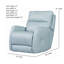 Fauteuil inclinable inclinable électrique en cuir Esprit