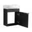 46 Base de meuble-lavabo simple mural 16,8 po 46 seulement-101092052