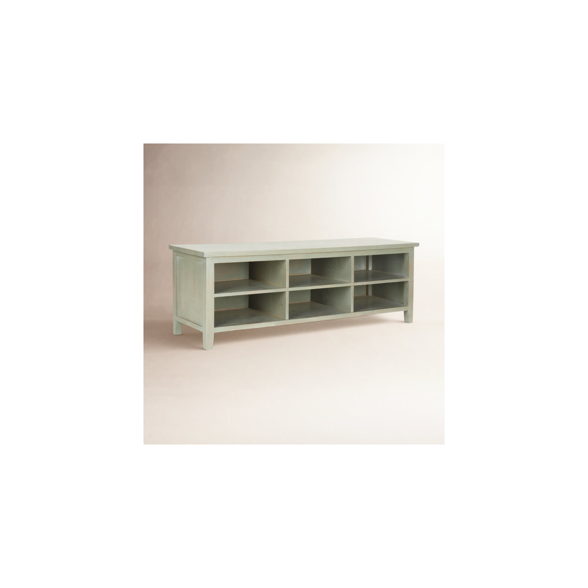 Arrisson Wide Bookcase, French Gray
