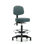 Christa Backed Adjustable Height Ergonomic Lab Stool with Footrest