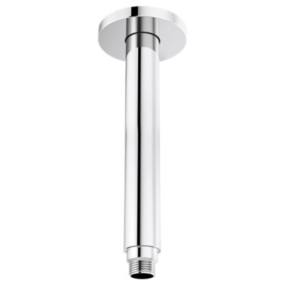 Kintsu® 10" Dual Waterway Ceiling Mount Shower Arm and Round Flange