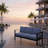 73 Inch All-Weather Aluminum Patio Sofa With Thick Cushions And Durable Frame For Outdoor Comfort-394653341-394653339