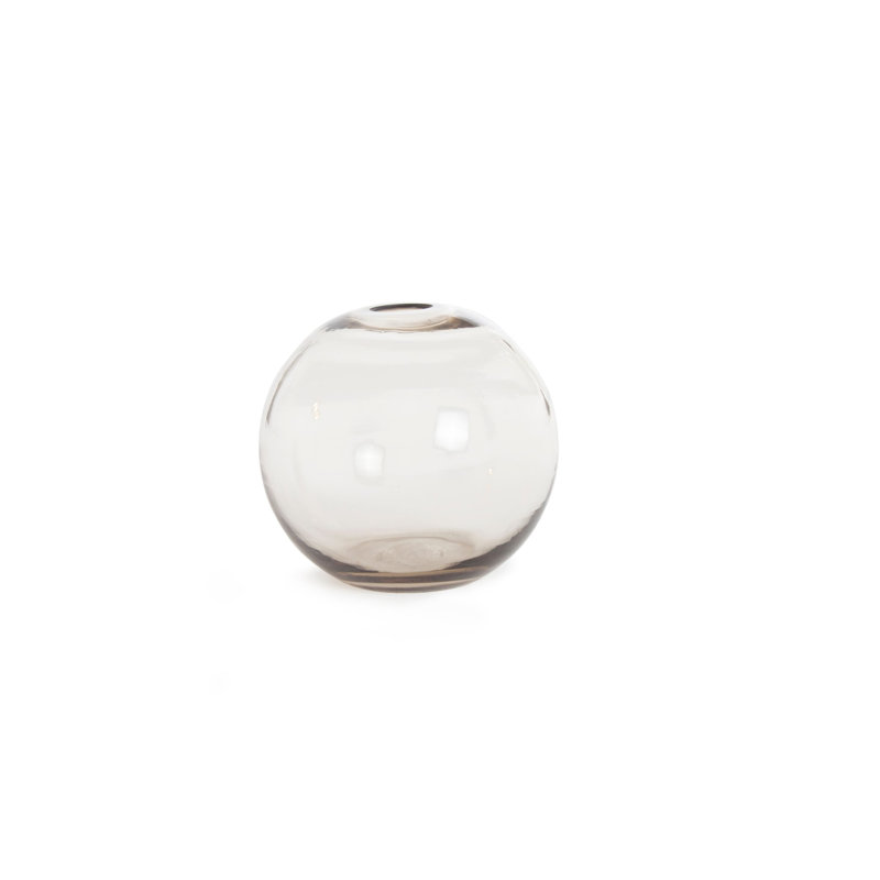 Vase de table Aurora, Amber, H 4 po x l 4 po x P 4 po