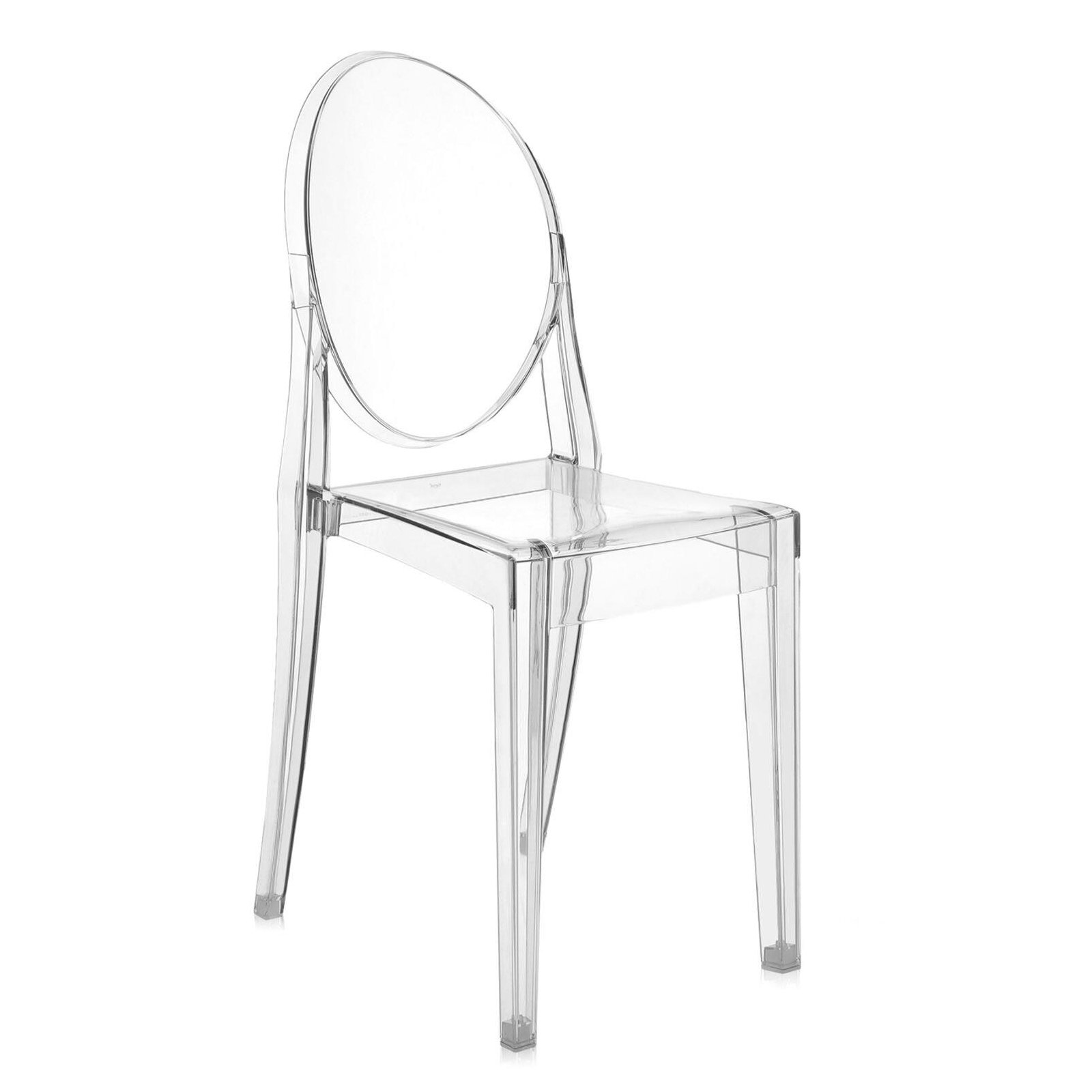 Victoria Ghost Chair, Crystal
