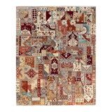 Overdyed One-of-a-Kind 8' 2" X 10' 2" Hand Knotted Area Rug