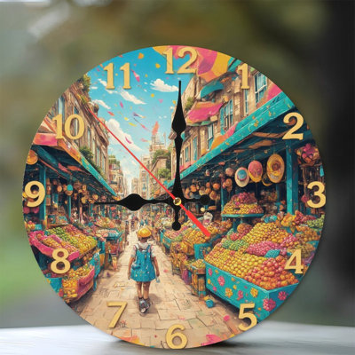 Market Street avec horloge