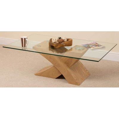 Dykstra Cross Legs Coffee Table