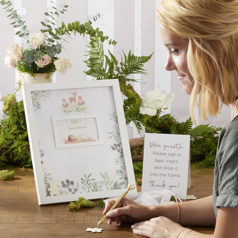 White Shadow Box Picture Frame