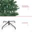 Sapin de Noël artificiel mince de 6 pi de hauteur non éclairé avec branches réalistes et 583 pointes