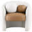 Acadia Cream Boucle Fabric Accent Chair-78550208