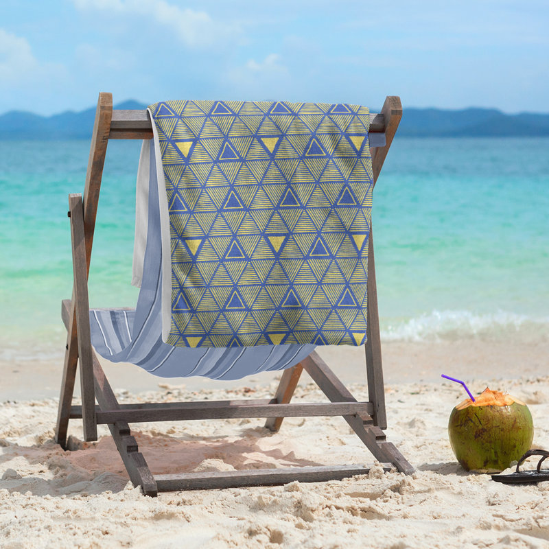 Jordao Beach Towel, Dark Blue/Royal