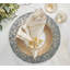 Shell Mosaic Placemat In Gray & Taupe