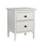 Alexandrina 2 Drawer Bedside Table