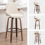 Swivel Upholstered Counter Stool-524958414-524958410
