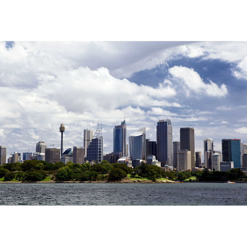 Sydney Skyline par Portereadventillers - Photographie sur toile tendue, L 24 po x H 36 po