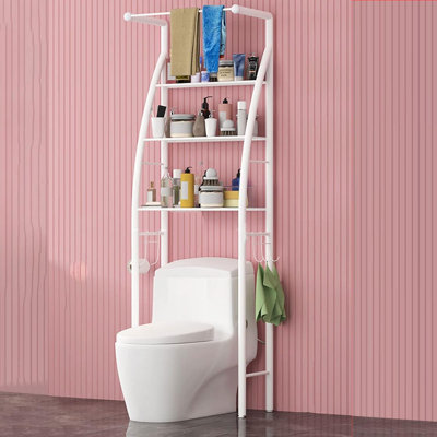 Gottfried Stainless Steel Freestanding Over the Toilet Storage