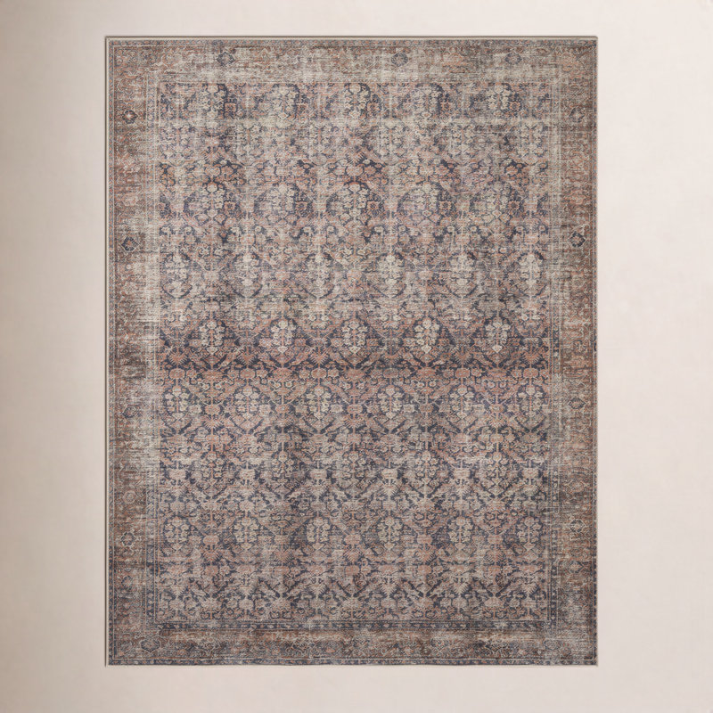 Tapis oriental Amber Lewis x Loloi Billie, Rectangle 7 pi 6 po x 9 pi 6 po