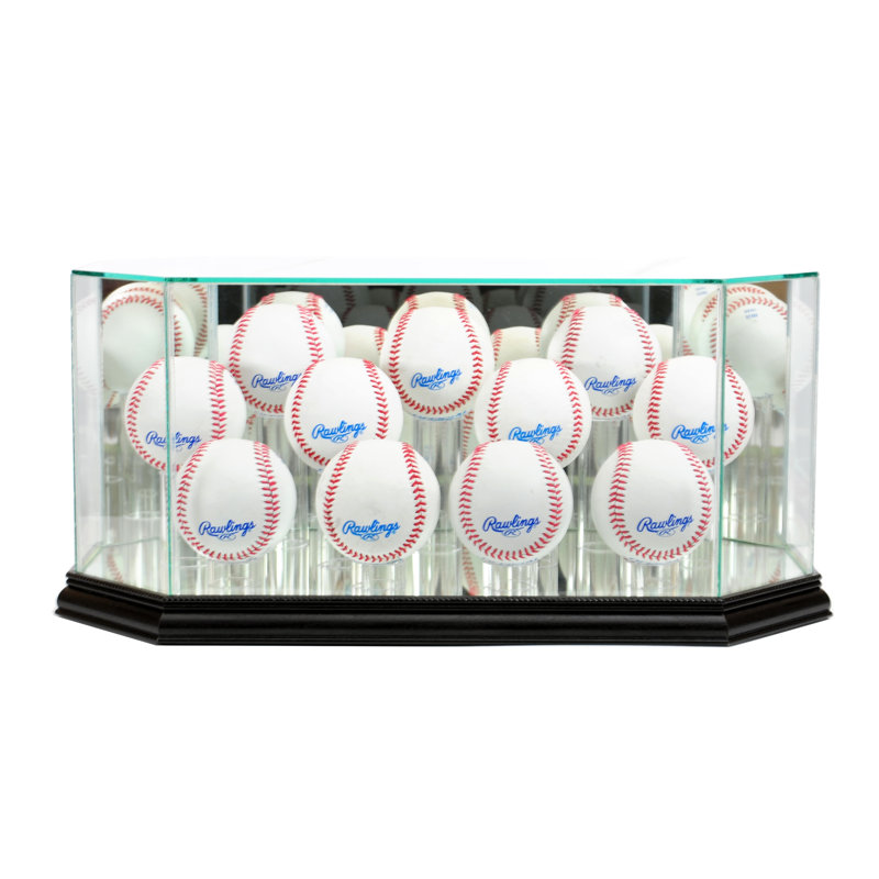 Vitrine de baseball Octagon Eleven, Noir