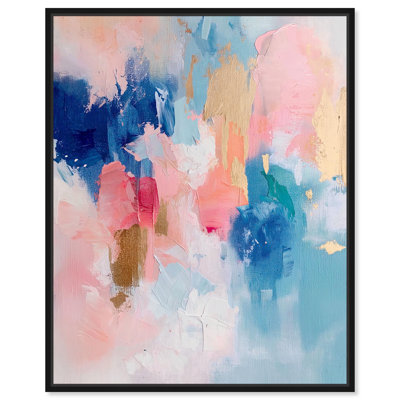 Prismatic Cosmos Canvas Colorful Abstract by Art Remedy