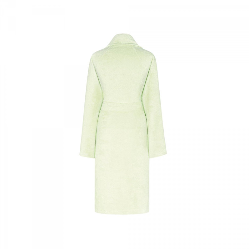 Edmund Cotton Blend Terry Cloth Bathrobe, Green, Extra Large