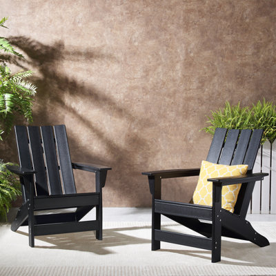 Fauteuil adirondack en résine d’extérieur portland