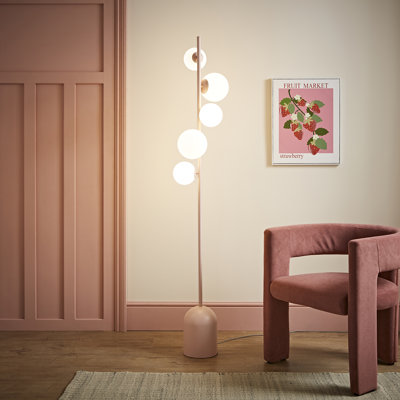 Tornblom 91cm Pink Tree Floor Lamp