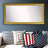 Coles Wood Flat Wall Mirror-1238983548