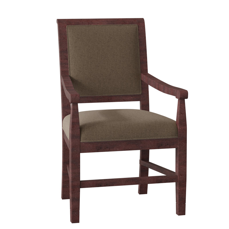 Chaise avec accoudoirs à dossier King Louis tapissier Chatham, 9800 ivoire, Montego Bay