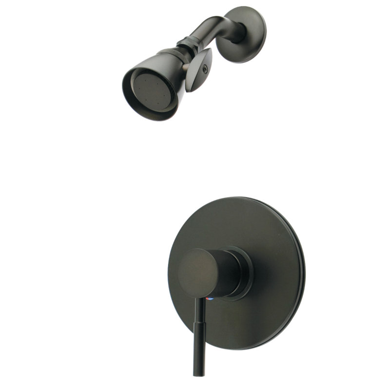 Kingston Brass Concord Single-Handle Pressure Balanced Shower Faucet, Oil Rubbed Bronze
