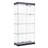 4-Tier Glass Display Cabinet