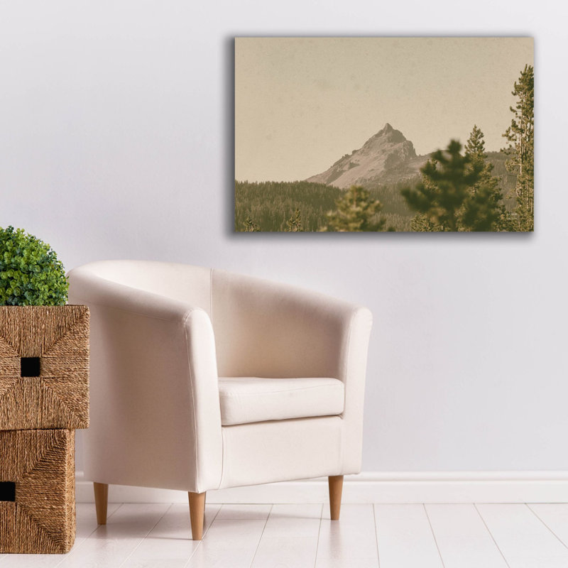 Toile épique Graffiti «Mountainous 2» par Nathan Larson, 40 po x 26 po