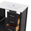Armoire de rangement pour meuble-lavabo 30 po avec 3 tiroirs et plateau amovible-593194754