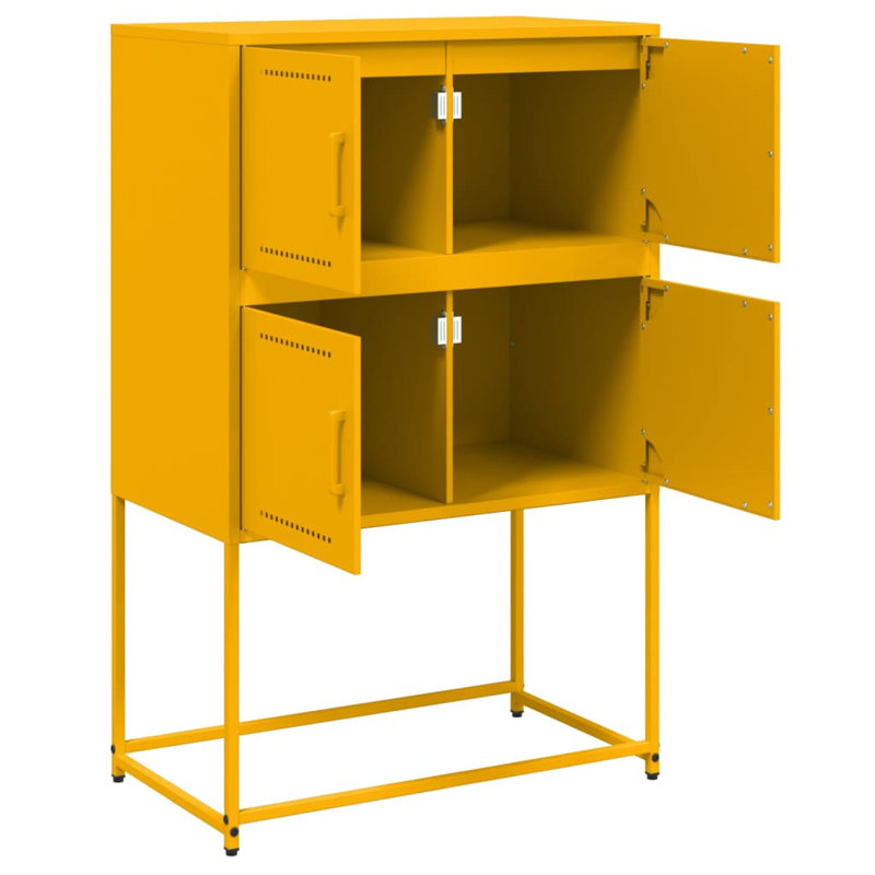 Aidelis Sideboard Accent Chest, Mustard Yellow