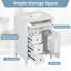 Meuble-lavabo moderne 24 po avec lavabo et armoire de rangement Modern
