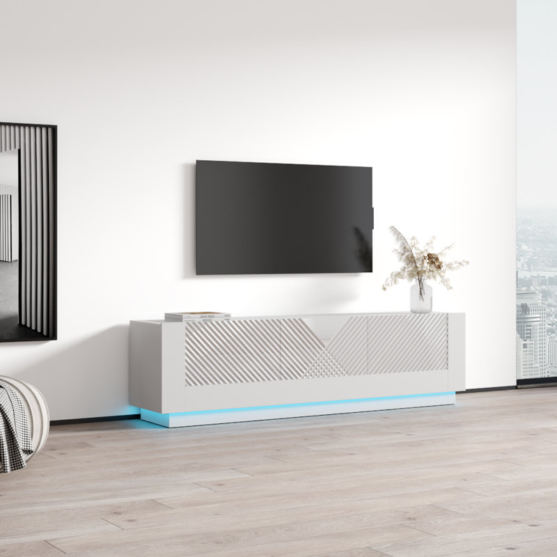 Meuble télé 70,9 po Passion, Blanc