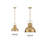 Nautique Single Light Coastal Pendant w/ Etched Opal Glass