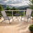 Ensemble de patio pliant entièrement assemblé avec table 3 pièces Stefone