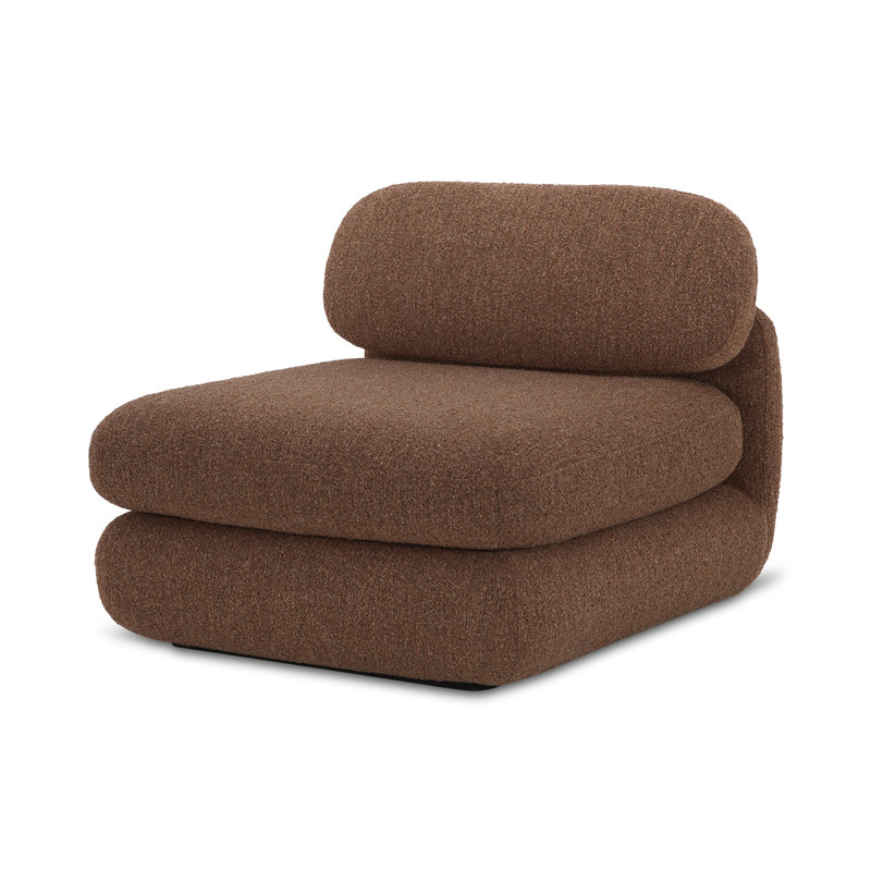 Méridienne Amberly, Bouclé noir